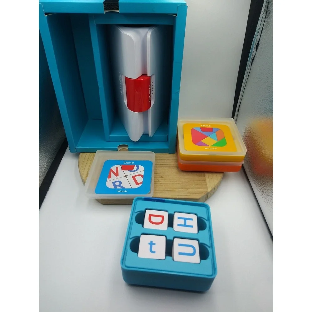 Osmo Genius Kit for Fire Tablet - 5 Hands-On Learning Games‎